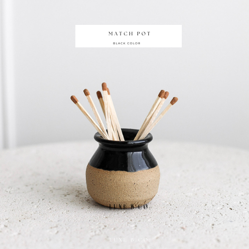 Match Striker - Handmade Two toned Strike Mini Pottery