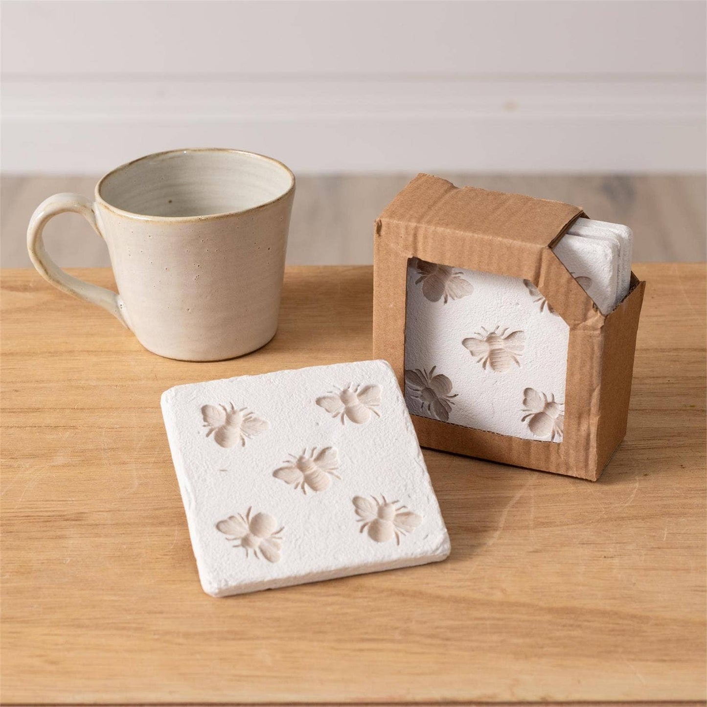 Bee Coasters (Set Of 04)