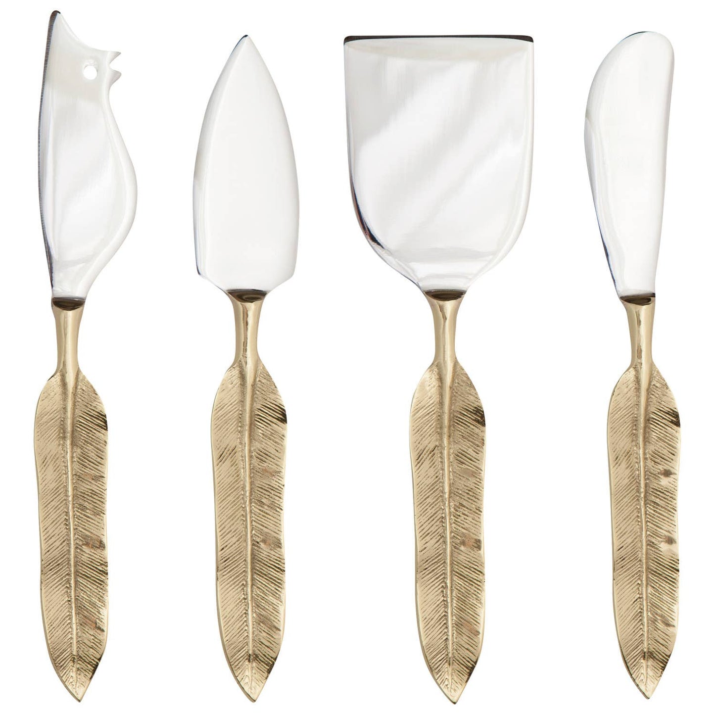 Plume Cheese Knives Set of 4