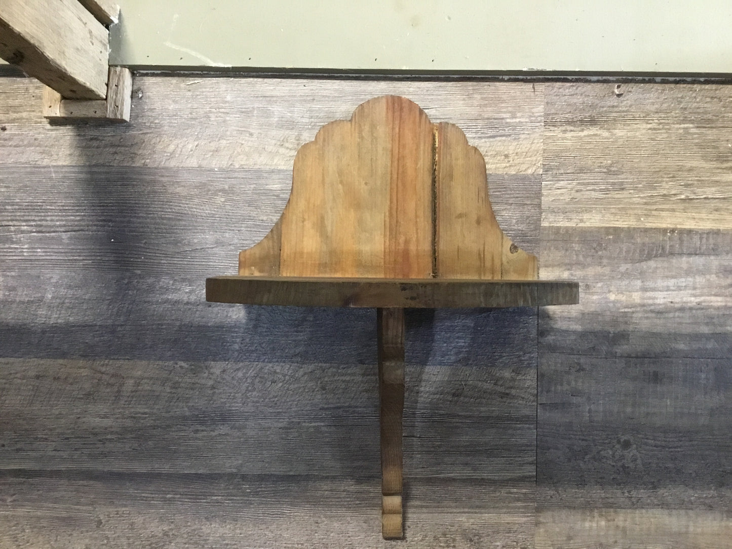 Wooden Bracket Shelf