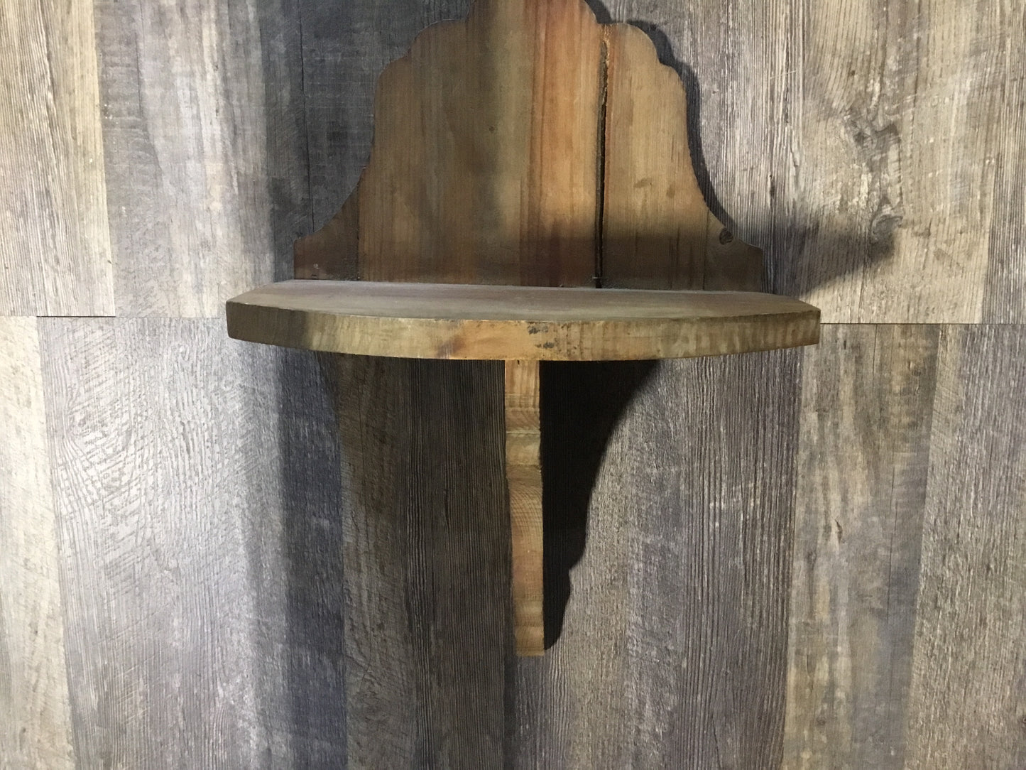 Wooden Bracket Shelf