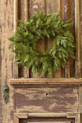 Sticky Cedar Wreath 24"