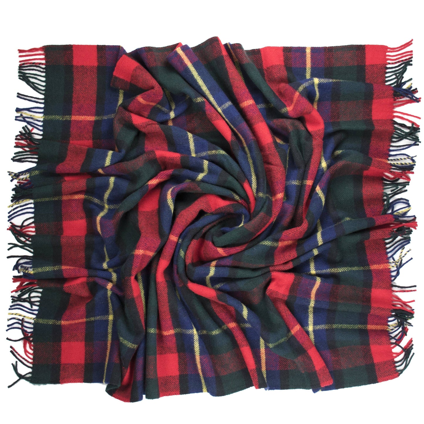 Highland Tweeds Wool Fluffy Throw  - Kilgour