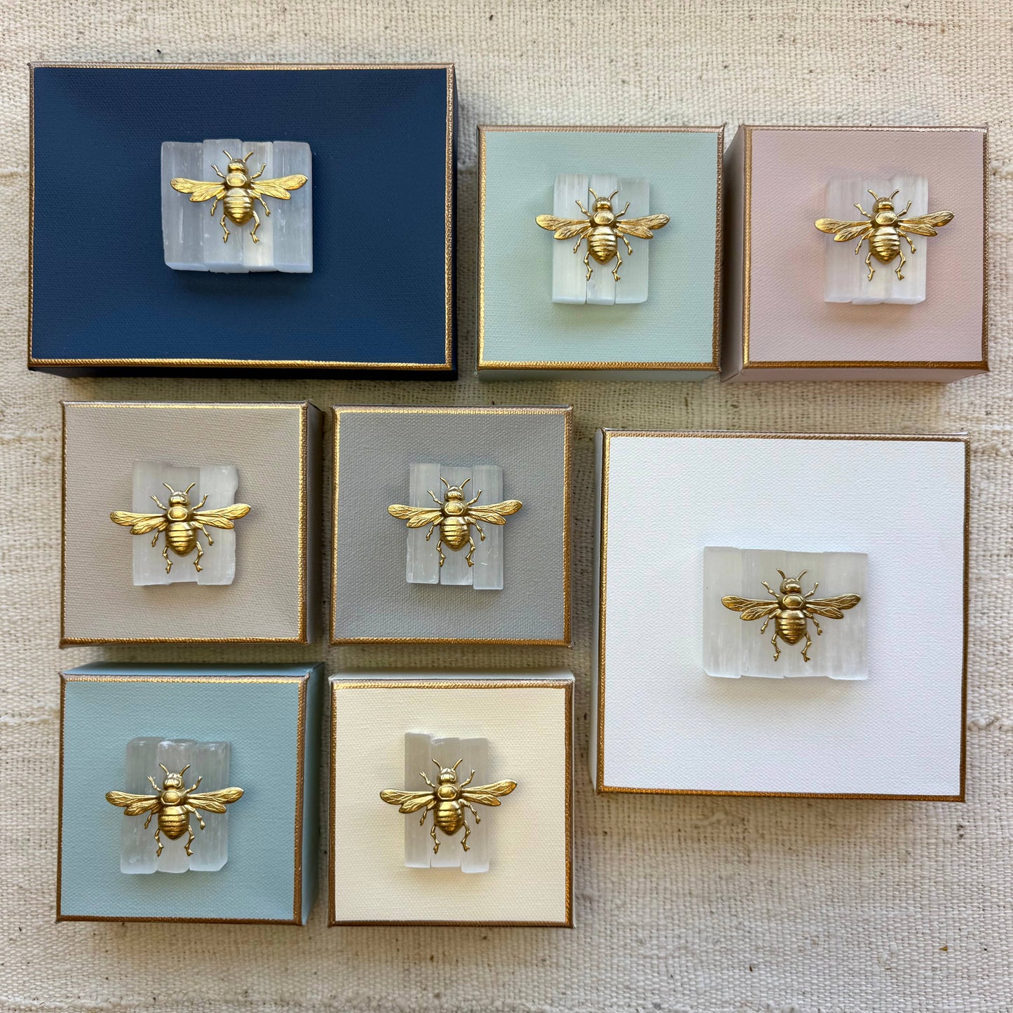 Bee Crystal Canvas
