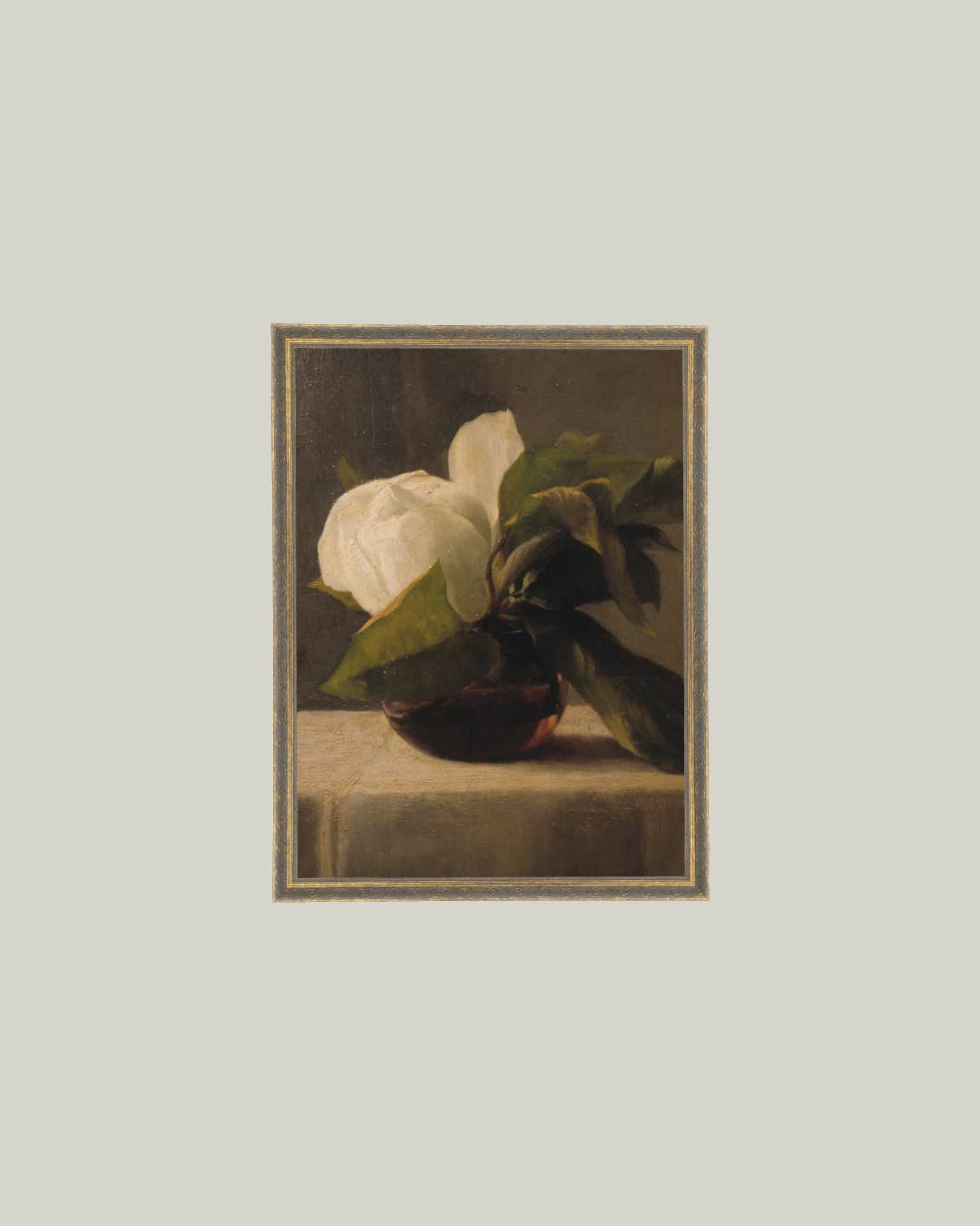 Magnolia Framed Antique Art