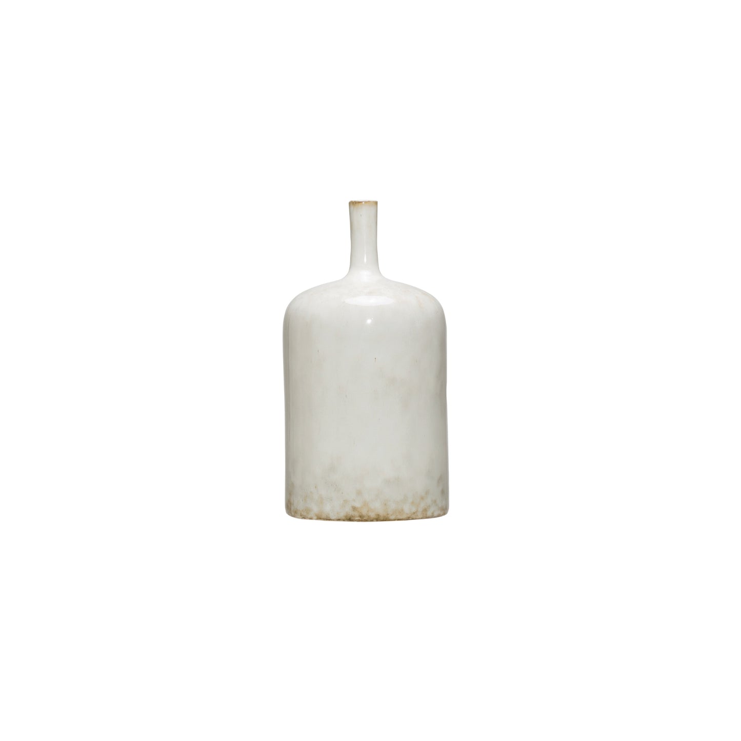 Stoneware Vase - White Glaze