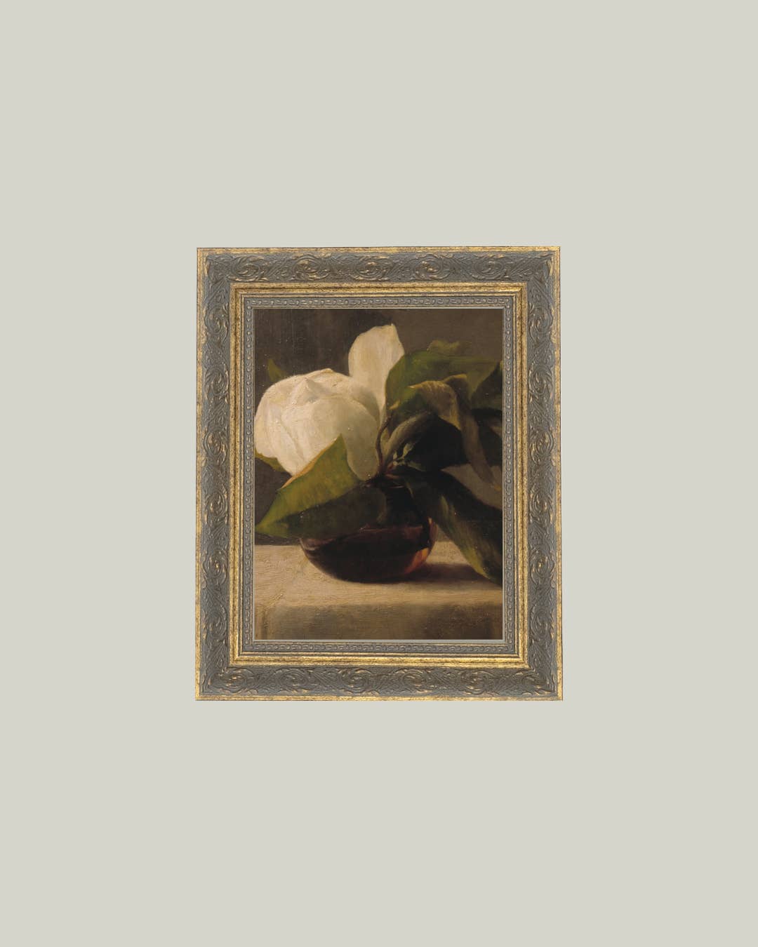 Magnolia Framed Antique Art