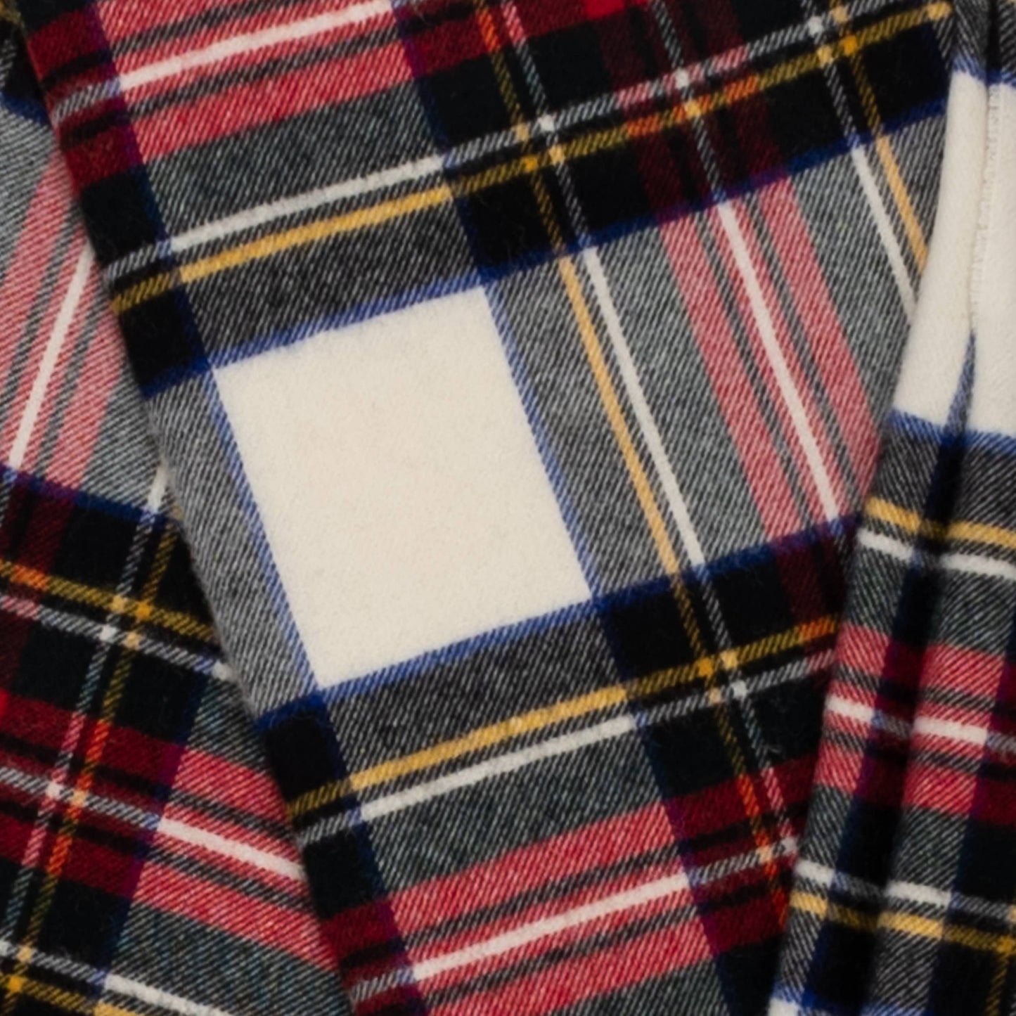 Highland Tweeds Shetland Lambswool Throw (Dress Stewart)