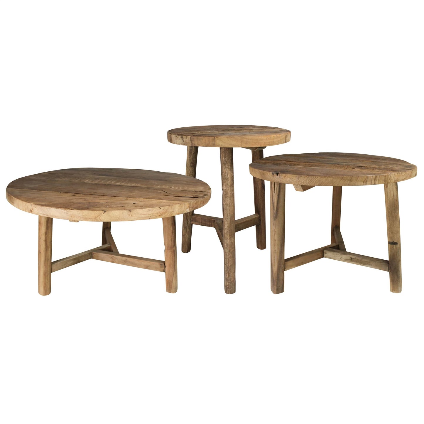 Jaffa Side Table, Reclaimed Wood