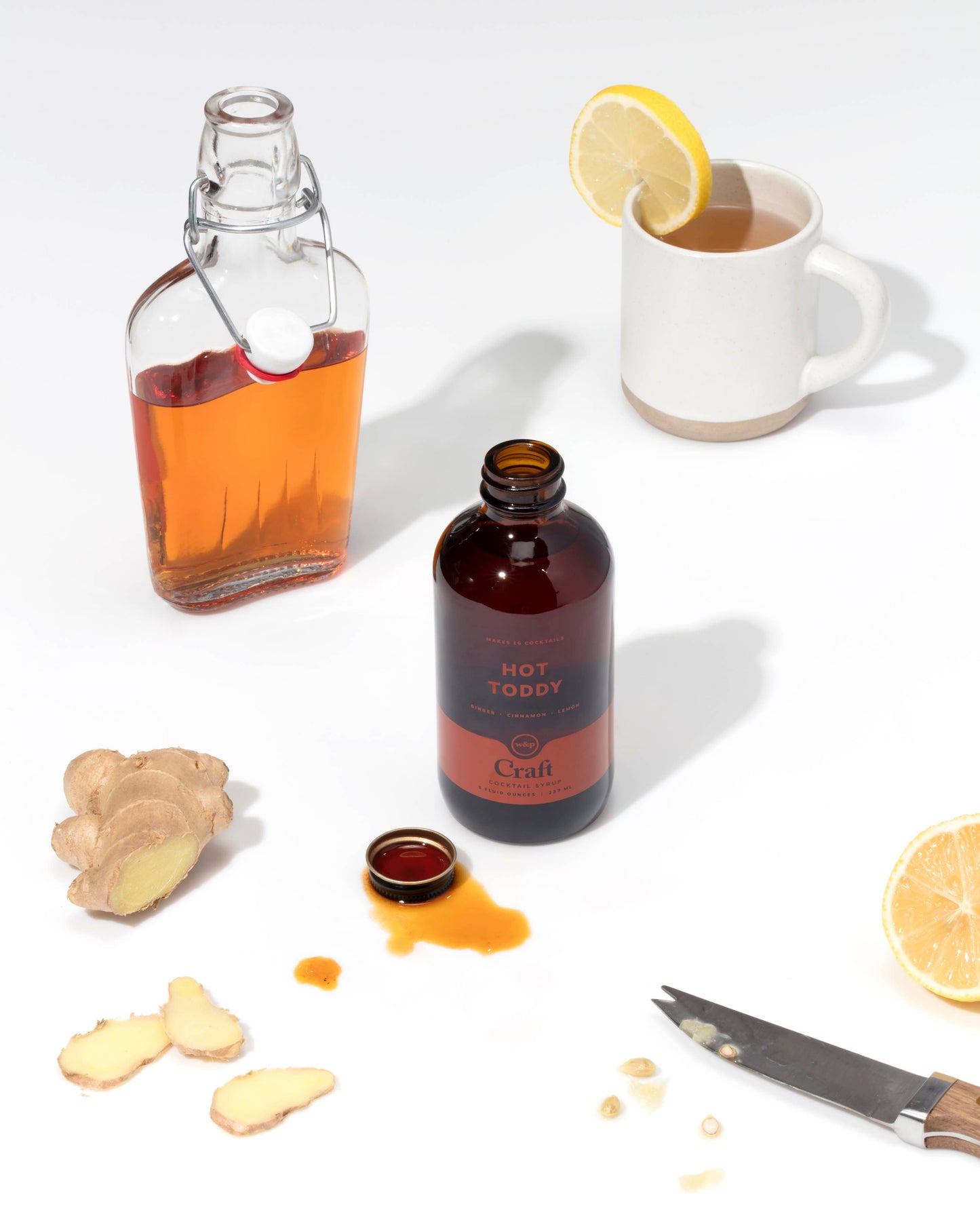 Craft Hot Toddy Cocktail Syrup Mixer 8oz