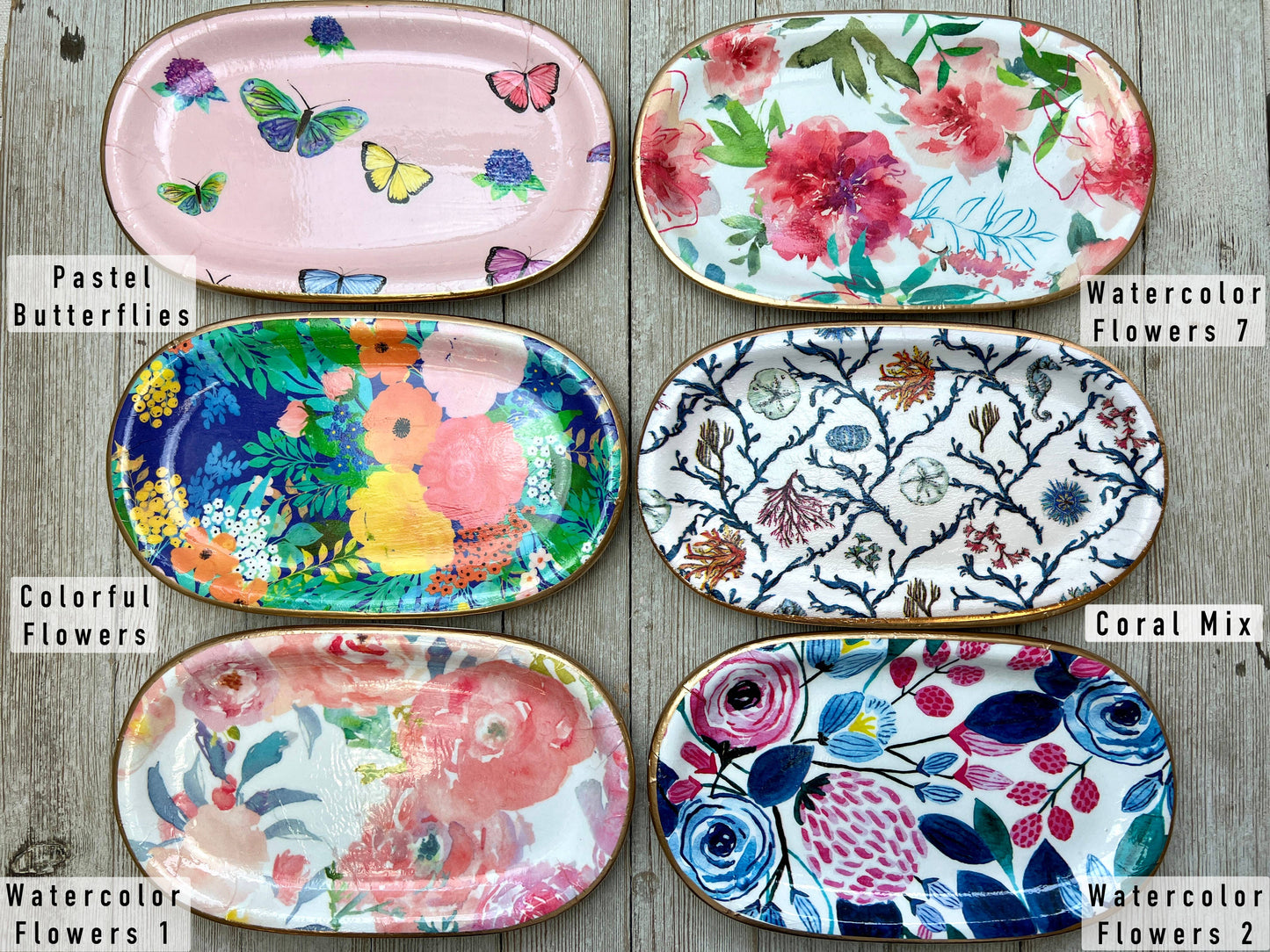 Ceramic Jewelry tray- large
