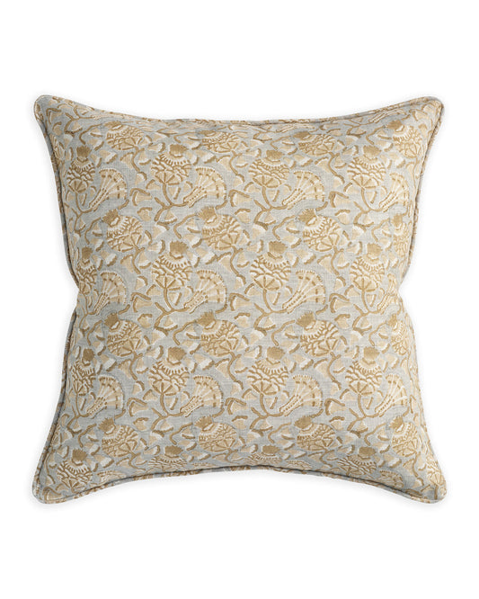 Iznik Elm linen Pillow