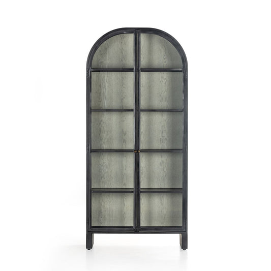 Breya Cabinet Oak-Black