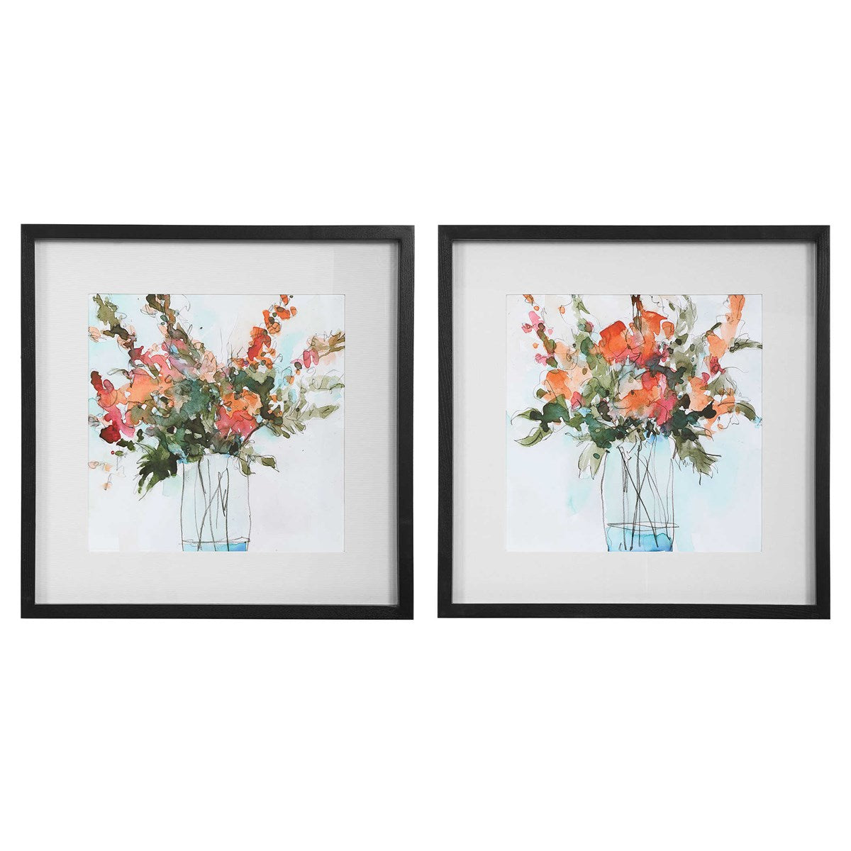 Fresh Flowers Framed Prints