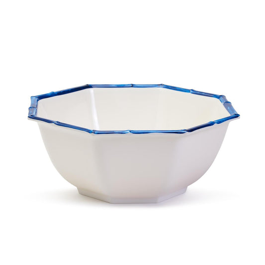 Octagonal Bamboo Touch Serving Bowl