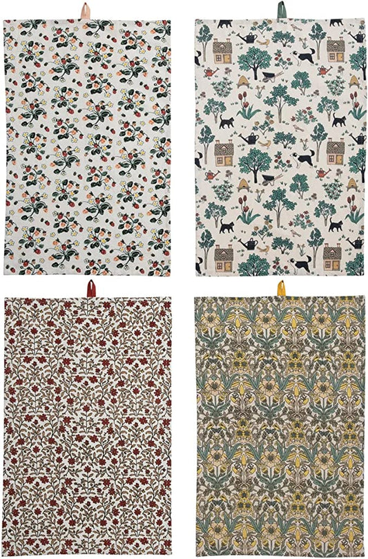 Cotton Printed Tea Towel