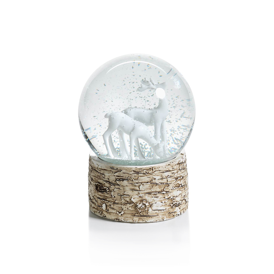 Birch Snow Globe