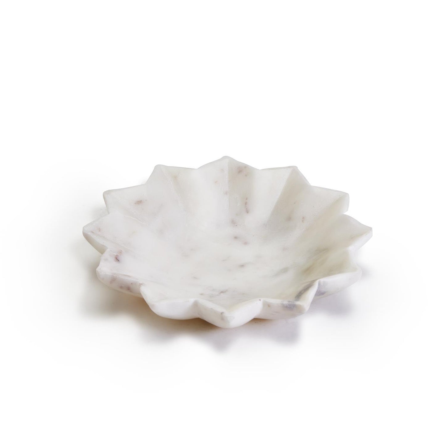 Marble Lotus Flower Plate