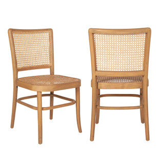 Pia Cane & Rattan Chair