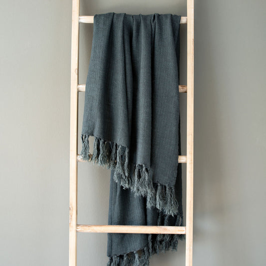 Washed Linen Throw