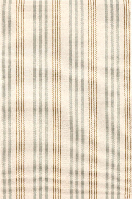 Olive Branch Woven Cotton Rug  - 2'x3'