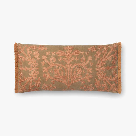 Khaki/Copper Pillow
