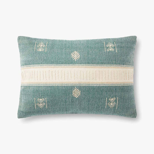 Green/Natural Pillow