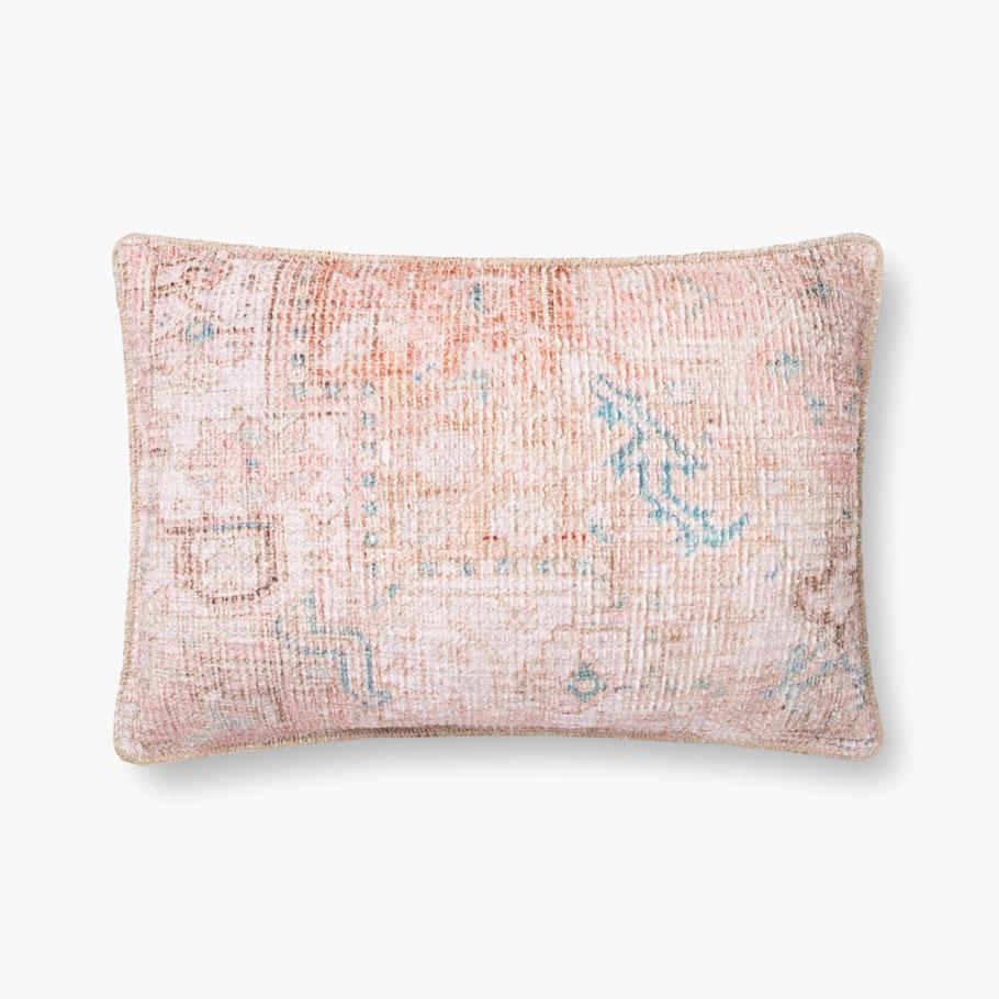 Peach/Multi Pillow