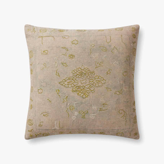 Green/Beige Pillow