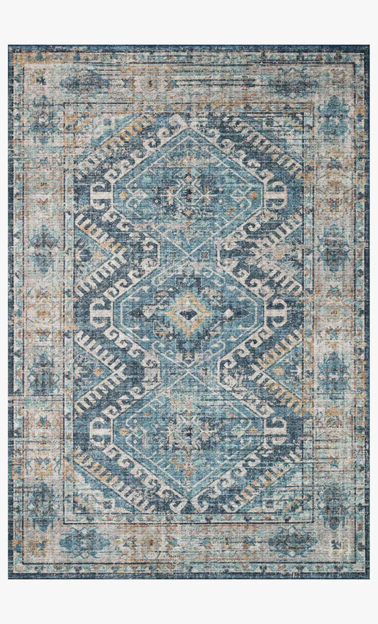 Skye Rug Collection - Denim/Natural (03)