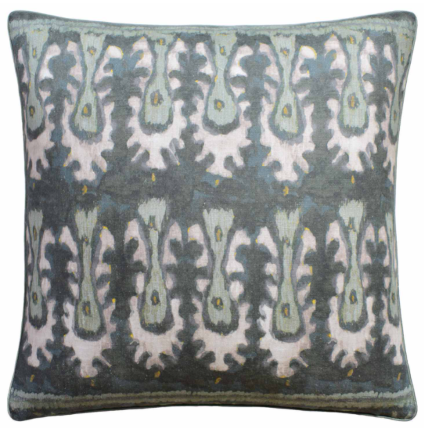 Batik Tribal Hunter Jade Pillow