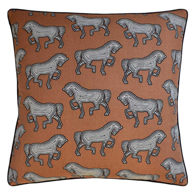 Faubourg Brown Pillow