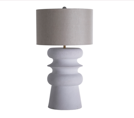 Claudius Table Lamp - White