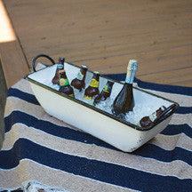 Rectangle Vessel - White & Black