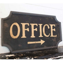Vintage "Office" Sign