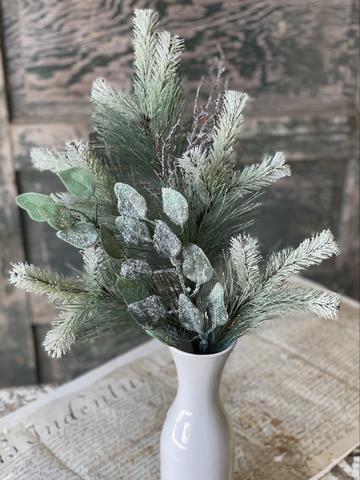 Winter's Glory Pine Spray 26"