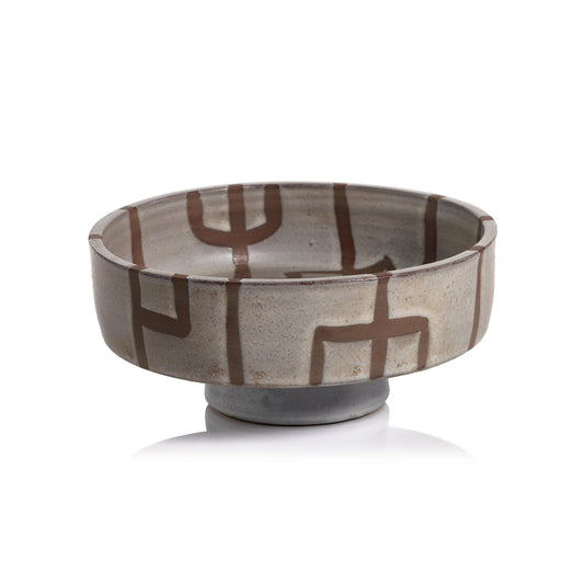 Breda Ceramic Footed Bowl