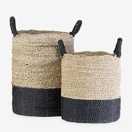 Woven Stripes Basket