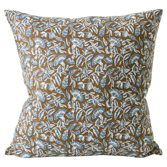 Antibes Linen Pillow- Tobacco
