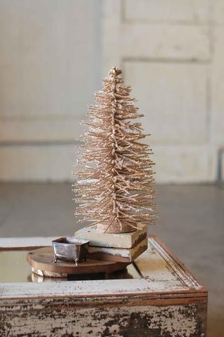 Champagne Table Top Tree