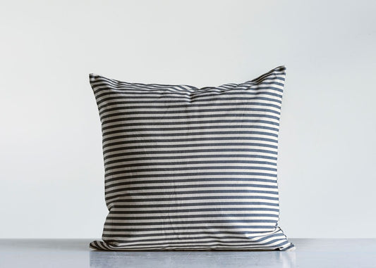 Cotton Striped Pillow