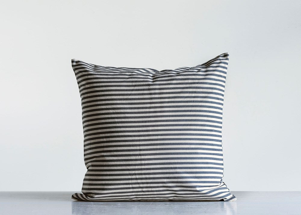 Cotton Striped Pillow