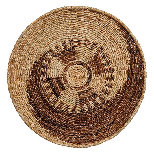 Round Seagrass Wall Basket