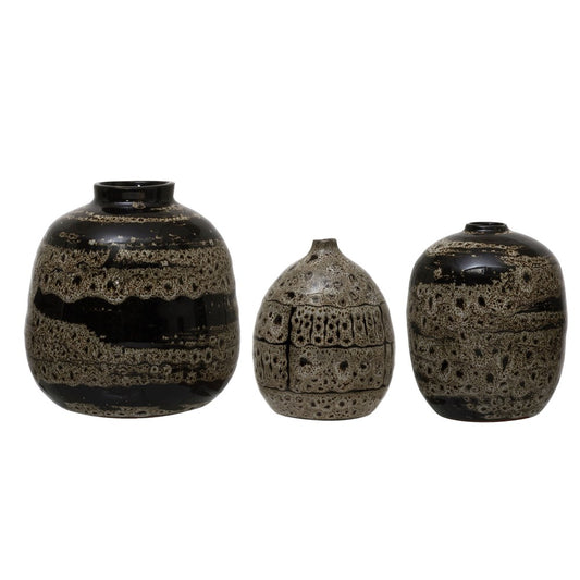 Terra-Cotta Vase - Set of 3