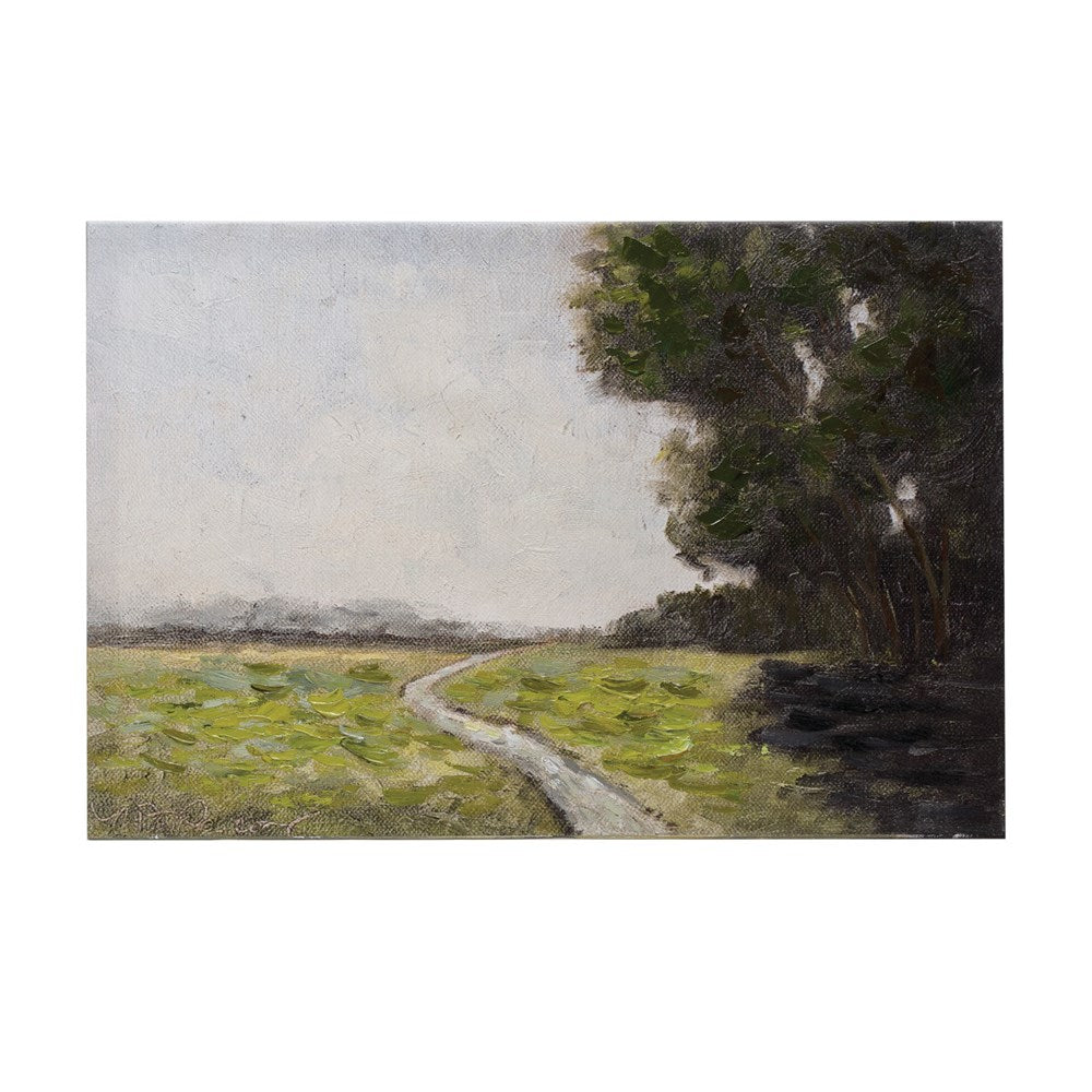 Country Landscape on Canvas