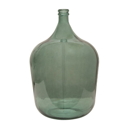Recycled Glass Bottle, Moss
