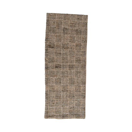 Cotton Blend Table Runner with Chambray Back
