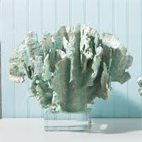 Green Coral Sculpture