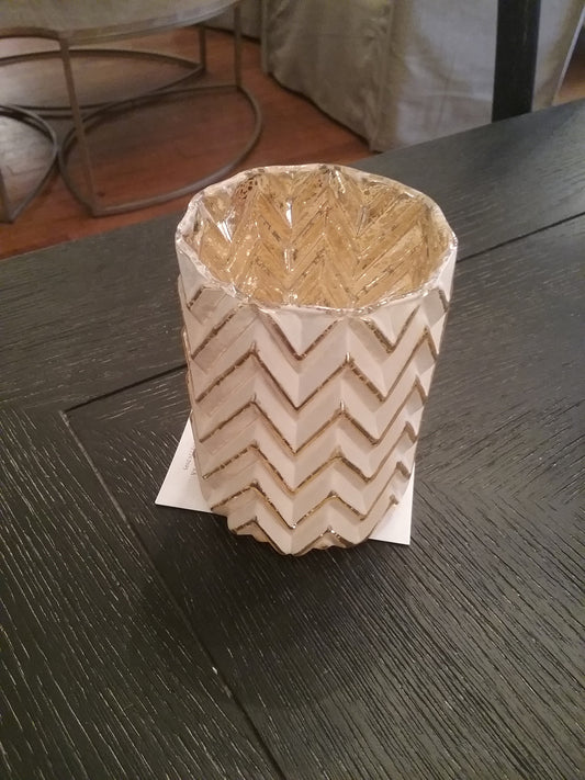 Zig-Zag Votive Holder