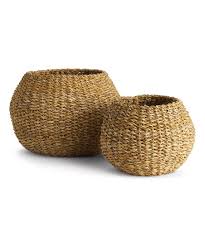 SEAGRASS PLANT BASKETS